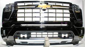 85694810 Chevrolet 2024 Chevy Silverado Hd 2500 3500 Front Bumper Assembly With Grille Headlights