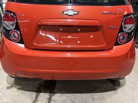 95058440 Chevrolet 12-16 Chevy Sonic Hatchback Rear Bumper Cover Inferno Orange Paint Gcr