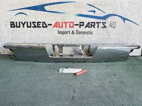 Ay82889 Chevrolet 2014 2016 2018 Chevy Silverado 1500 Gmc Sierra Rear Chrome Bumper Oem