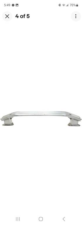 Gm1106707 Chevrolet 2016-2019 Cruz Rear Bumper Reinforcement Oem