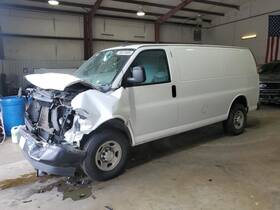 190-01735d Chevrolet Truck Local Pickup Only Rear Bumper Chrome With Park Assist Fits 13-24 Express