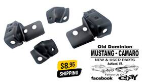 695-83bc Chl 1967-1968 Camaro Rear Bumper Bracket - Inner And Outer