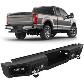 10532276 Choiceshare For 2011-2016 Ford F 250 Led Light Bar With Fog Lamps Steel Rear Bumper Guard