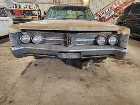 105-00211 Chrysler Front Bumper Assembly With Brackets Fits 1967 New Yorker 1216272