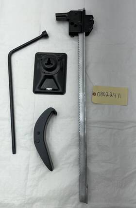 2856116 Chrysler 1968 1969 Mopar B Body Bumper Jack Base Hook Iron Lift Mechanism Trunk Accessory