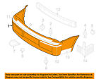 4805777ac Chrysler 07-10 300 Bumper-bumper Rear Cover Oem