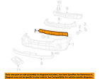 68002917ac Chrysler 07-09 Aspen-bumper Oem Molding Trim-center