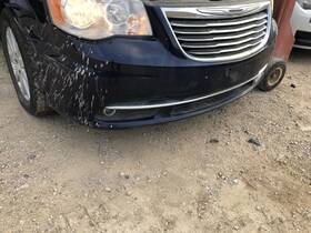 68146587aa Chrysler 2011-2016 Town Country Front Bumper Pbu Blue Without Headlamp Washers 88276