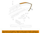 5073221aa Chrysler Cover Dodge Dakota-bumper Oem 01-04