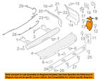 Ck4z17f774db Ford Oem Rear Cap Left