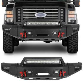 Capp12766901s Classic-autoparts Steel Front Bumper With Winch Seat For 2008-2010 Ford F250 F350 Super Duty