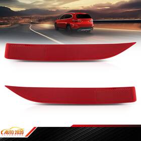 Cnnella0421020 Cnnella-69 Pair Left Right Rear Bumper Lamp Reflector Fits Bmw X1 F48 2016 2017 2018 2019