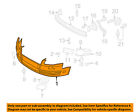 8e0807105mgru Cover 05-08 Audi Oem Quattro-bumper A4