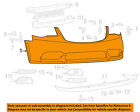 68088967aa Cover Chrysler Town Country-bumper Oem 11-13