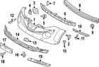Fbm221km5h Cover Genuine Nissan Oem Bumper