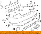 68082034ab Cover Rear Oem 11-13 Chrysler Bumper- 200