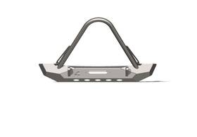Cwltj10231 Crawltek Revolution Mid-wid Bumper Wstringer For Jeep Wrangler Tj/yj/cj7 76-06