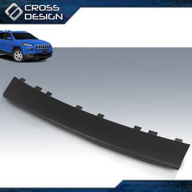 Ch1044133 Crossdesign Big122006 Fit For Jeep Cherokee 2016-2018 Front Lower Bumper Deflector Black