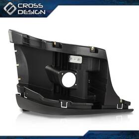 Ht-02bup5951abkr Crossdesign Fit For 08-17 Freightliner Cascadia Bumper End Reinforcement With Fog Hole Rh Side