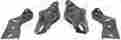 D-1413 D1413 Dii New Front Bumper Brackets 4pc