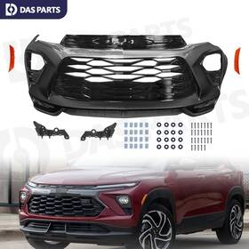 Ch6202272 Dasparts Complete Front Bumper Cover With Fog Light Kit For 2021-2023 Chevy Trailblazer Rs