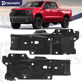 Ch6210428 Dasparts For 2019-2021 Chevrolet Silverado 1500 Front Bumper Brackets Black