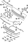 8f9z17808aa Deflector Ford Genuine Oem