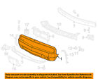 68043387ab Dodge Challenger-bumper Chrysler Cover 08-10 Oem