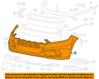 1ts71tzzae Dodge Chrysler Cover Dart-bumper 2013 Oem