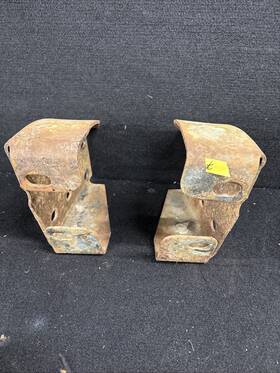 1981-1885 Dodge Mopar 4249844 Truck Oem Front Bumper Brackets D150 D250 D350 Ramcharger