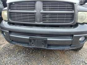 105-01471c Dodge Truck Local Pickup Only Front Bumper Fits 02-05 1500