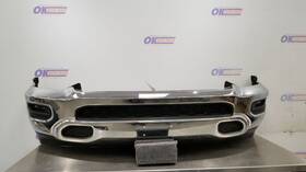 105-10438e Dodge Truck 19 Ram 1500 New Body Laramie Lower Front Bumper Assembly Chrome With Fogs
