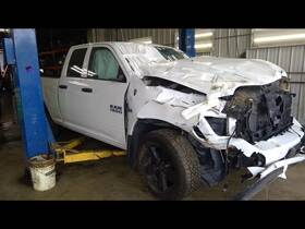 190-00704g Dodge Truck Local Pickup Only Rear Bumper Classic Style 5 Lug Wheel Fits 09-20 1500