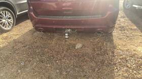 190-02158a Dodge Truck Rear Bumper Park Assist With Blind Spot Alert Fits 16-21 Durango 1951691