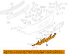 Dr3z17f828ab Rear Oem Cover 13-14 Ford Bumper- Mustang