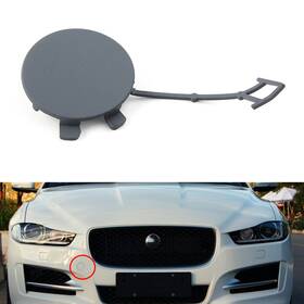 T4n5863lml Dreamhighh 550754490492 Front Bumper Tow Eye Cover Abs Plastic For Jaguar Xe X760 2015-2019
