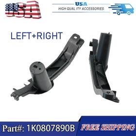1k0807890b Drgon-top Pair Front Left &right Bumper Brackets For 2005-10 Volkswagen Jetta 06-09 Gti