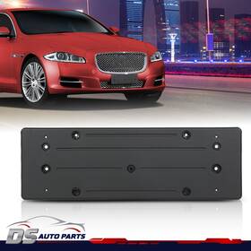 Ds-auto-parts Dsa444107 Fit For 2010-2019 Jaguar Xj Front License Plate Mounting Holder Bracket Black
