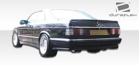 102239 Duraflex Fits 1981-1991 Mercedes S Class W126 4dr Amg Look Rear Bumper Cover