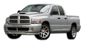 103802 Duraflex 2002-2005 Dodge Ram Srt Look Front Bumper Cover - 1 Piece