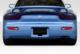 118997 Duraflex Fits 1993-1997 Mazda Rx-7 Speed Shift Rear Bumper Cover - 1 Piece
