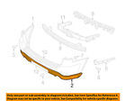 68092111aa Durango Dodge Cover 11-13 Chrysler Bumper- Oem Rear