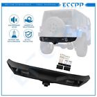 E122197-hk-101cp Autodayplus Black Rear Offroad Bumper Light Winch Plate For Jeep