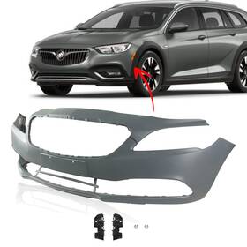 Gm1000a16 Easypeasy Autoparts Front Bumper Cover Fascia For 2017-2019 Buick Lacrosse Primed 26243326