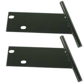 00-3875-0 Empi 3875 Cal-look Black T-bars Pair Fits Type 1 Vw Beetle/bug 1968-1973