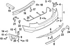8k0807332a Energy Absorber Genuine Audi Oem