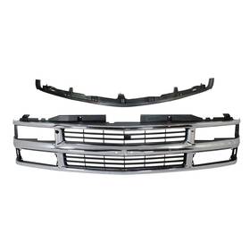 14286998 Evan-fischer Bumper Filler And Grille Kit For 1994-1999 Chevrolet C1500 K1500 1995-2000 Tahoe