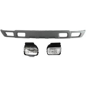 14451107 Evan-fischer Fog Lights And Valance Kit For Chevy Silverado 1500 2500 Hd 3500 Avalanche