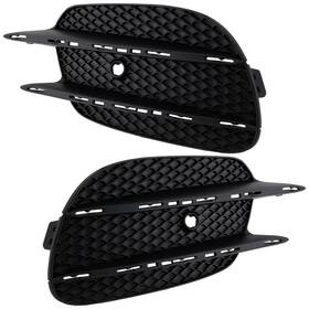 17334614 Evan-fischer Pair Bumper Face Bar Grilles Set Of 2 For Mb Mercedes Mercedes-benz E53 Amg E43
