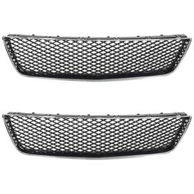 17648443 Evan-fischer Set Of 2 Bumper Face Bar Grilles Front For Chevy Chevrolet Impala Limited Pair